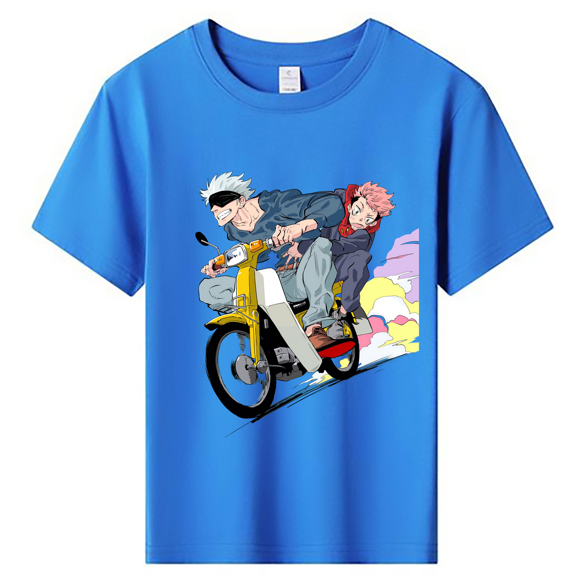 （画像用） 呪術廻戦 Jujutsu Kaisen 綿100％キッズTシャツ（フロントプリント）